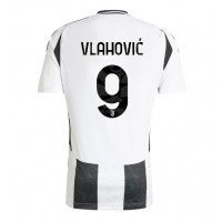 Juventus Dusan Vlahovic #9 Hjemmedrakt 2024-25 Kortermet